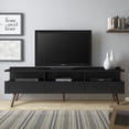 thumbnail image 2 of Mueble Mesa Para Tv Rack Madesa Hasta 65'' Negro Madesa Londres, 2 of 8