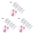 thumbnail image 2 of relayinert 20/100pcs Fingernails False Nails Artificial Transparent Full Cover 20pcs&clear 3Set, 2 of 6