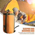 thumbnail image 3 of Saco de dormir 4 estaciones impermeable al aire libre Camping senderismo sobre bolsa con cremallera única, 3 of 4