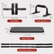 thumbnail image 4 of Ab Rollers Wheel Kit, Exercise Wheel Core Strength Training Abdominal Roller Set with Push Up Bars, Resistance Bands, Knee Mat Home Gym Fitness Equipm, 4 of 5
