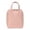 Pink, variant on vnanda High-quality Cosmetic Bag Travel Makeup Bag Capacity Metal Zipper Portable Cosmetic Organizer for Women Accessories Cosmetic Bag with Metal Zipper