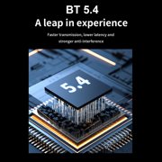 Bluetooth 5.4 Transmitter Receiver for TV Home Stereo, 2-in-1 Wireless Audio Adapter with 3.5mm AUX RCA aptX LL/HD/AD Dual Pairing Bluetooth Adapter for Headphone Speaker Car Music Streaming