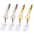 thumbnail image 1 of Dd Forma Peculiar Señuelos De Pesca Lentejuelas De Metal Señuelos De Pesca Aparejos De Cebo Duro Para Amantes De La Pesca De Agua Dulce Regalos De Broma，4 Piezas 20G Vogacara OD013932-00, 1 of 6
