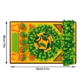 thumbnail image 3 of BotaniNest Interactive Snuffle Mat For Mental Stimulation Enrichment Game And Slow Feeding Puzzle, 3 of 6