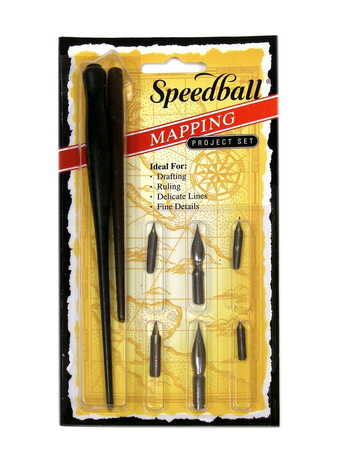 Mapping Pen Set set of 6 (pack of 3)