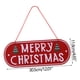 thumbnail image 3 of Placa de Woodiness Merry Christmas - Tapices metálicos para la puerta principal, decoraciones navideñas del hogar y exteriores, 3 of 9