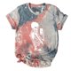thumbnail image 2 of Pntutb camiseta de mujer camisetas divertidas lindas de manga corta camiseta Tie-Dye camiseta tops blusa regalo para mujer Pntutb Pntutb-933, 2 of 7
