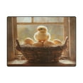 thumbnail image 2 of BZSMCE Vintage Area Rugs Cute Chicken Baby Creative Area For Home, 2 of 7