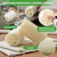 thumbnail image 2 of 6 esponjas de lufa (longitud 10 cm diámetro 4-7 cm) esponja natural para lavar platos esponja para fregar la bañera esponja para limpiar la cocina/fregar la ducha/fregar los platos con lufa, 2 of 5