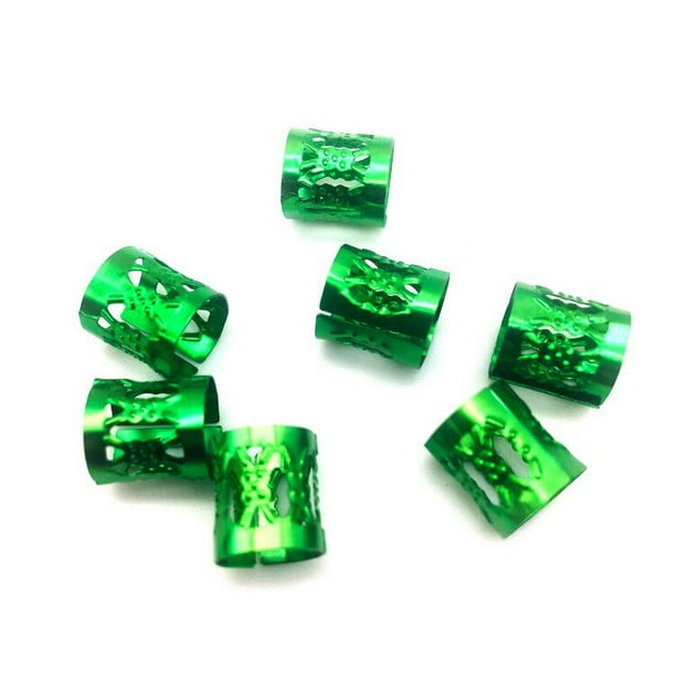 Anillos para el cabello de rastas doradas y plateadas para niña, pinzas ajustables para el cabello, trenzas sucias, horquilla de cuentas, accesorios para el cabello, 100 piezas