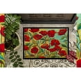 thumbnail image 3 of Carolines Treasures PPD3020JMAT Poppy Garden Flowers Door Mat Indoor Rug or Outdoor Welcome Mat 24x36 Doormat  36"L x, 3 of 4