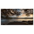 thumbnail image 2 of Sunrise from Hawsbury River - Large Seashore Canvas Print, 2 of 3