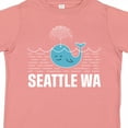 thumbnail image 4 of Inktastic Seattle Washington Cute Whale Travel Boys or Girls Toddler T-Shirt, 4 of 5