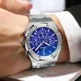 thumbnail image 4 of Chenxi 2022 Hot Mens Watches Top Brand Stainless Steel Quartz Watch Analog Chronograph Men Sport Waterproof Military Wrist Watch - Quartz Wristwatches, 4 of 6