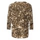 thumbnail image 2 of TaTaai 3/4 Sleeve Casual Printed Blouse, Women's Round Neck Pullover Top, Versatile Cool Design, Suitable for All Season Home Daily Outfits Gift, 2 of 5