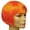 Orange, variant on Morris Costumes LW31OR Women's Bargain Lulu Wig