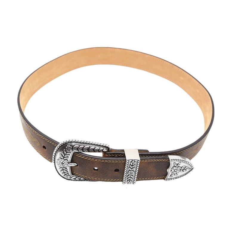 Western Belt Womens Fatbaby 3 Piece Russet Rebel A10004144 