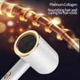 thumbnail image 5 of COFEST Home &kitchen,Electric Hair Dryer High-power Electric Hair Dryer Home Hair Dryer Hot Wind Comb Hair Salon Blowing Comb,White,, 5 of 8