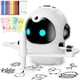 thumbnail image 1 of HOLIBIBE Robot de dibujo para niños, juguete educativo interactivo con 150 tarjetas, 12 marcadores de colores y guía de voz, robot de dibujo mágico para niños y niñas de 3 a 8 años, juguetes educativo, 1 of 8