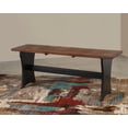 thumbnail image 5 of Linon Wymosa 3-Piece Coastal Corner Breakfast Nook Dining Set with Storage, Black/Walnut, 5 of 23