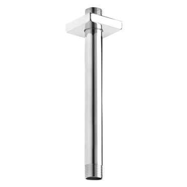Belanger FCDEC0006 Square 8 in. Ceiling Shower Arm and Flange, Chrome