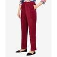 thumbnail image 6 of Alfred Dunner Womens  Classic Corduroy Pull-On Short Length Pant, 6 of 6