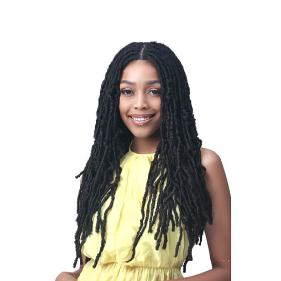 Bobbi Boss Nu Locs 24 Synthetic Wig MLF618 Lace Wigs / Color: 2 - DARK BROWN