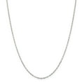 thumbnail image 1 of 925 Sterling Silver 1.75mm Fancy Wave Link Chain 24 Inch, 1 of 5