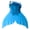 Blue, variant on Mermaid Monofin, Swim Fin for Kids, Girls, Boys, Monofin Mermaid for Swimming