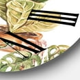 thumbnail image 3 of Designart 'Indoor House Plants Urban Jungle I' Traditional Wall Clock, 3 of 5