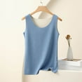 thumbnail image 2 of Uaswgudfs Women's cotton Sleep Tank Top Sleeveless Long style Pajamas Daily Home Shirt, 2 of 6