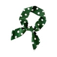 thumbnail image 3 of Lumtrix Womens Long Skinny Polka Dot Scarves 33 In Trendy Scarf for Neck Handbag Hair Accessories Vintage Party Green One Size, 3 of 4