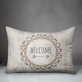 thumbnail image 3 of Creative Products Autumn Welcome Wreath 20 x 14 Spun Poly Pillow, 3 of 3