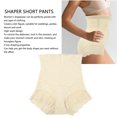 thumbnail image 3 of Body Shaping Shorts,Corset Shape Short Pants High Waisted Design Lift Hips Seamless Body Shaping Short Pants For Women, 3 of 8