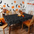 thumbnail image 4 of Black Halloween Tablecloth Plastic - Large 54x90 inches, Pack of 3 | Black Plastic Halloween Tablecloths Halloween Table Decorations, 4 of 4