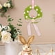 thumbnail image 3 of Guirnalda de flores de huevo de Pascua, guirnalda de flores artificiales, corona decorativa de primavera de Pascua para el hogar, vacaciones, 20 centímetros, 3 of 8