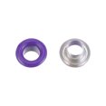 thumbnail image 4 of 100 Juegos Ojales Kit Metal Ojales 4mm 0.16 Ojal Herramienta para Zapatos Ropa Cinturón Bolsa Bricolaje Proyecto, Púrpura, 4 of 7