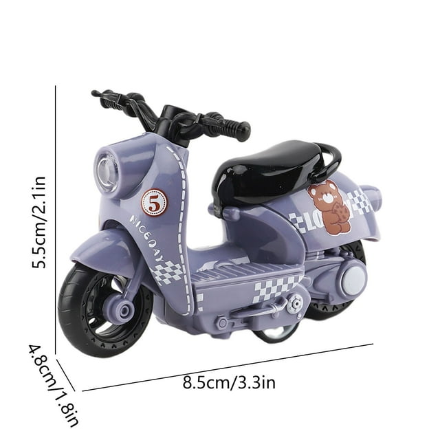 Fesfesfes Toy Car Model Simulation Car Model Realistic Vehicle Kids Authentic Design Toy Cars for Home Playrooms and Gifting