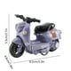 thumbnail image 2 of Motocicleta de juguete para niños, recargable, con tracción a la fricción, con piezas móviles, ruedas antideslizantes y asiento abatible., 2 of 5