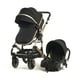 thumbnail image 1 of Carriola Bebe Motek Dancy Plus 3 en 1 Portabebe Aluminio dorado, 1 of 9
