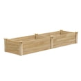 thumbnail image 3 of Greenes Fence 2' x 8' x 14" (3/4" Thick) Premium Cedar Raised Garden Bed, 3 of 5