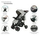thumbnail image 2 of Carriola con Autoasiento Reversible Reclinable y Plegado Fácil Elite D'Bebe - Gris, 2 of 7