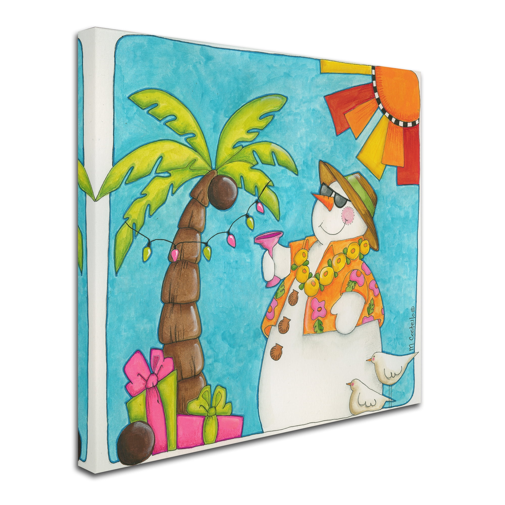 Hawaiian Holiday' Canvas Art by Maureen Lisa Costello
