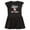 AB-Black, variant on Inktastic Future Dart Player Girls Baby Dress