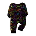 thumbnail image 4 of Halloween Family Matching Pajamas Set, Fall Sleepwear, Ghost & Pumpkin Printed Holiday Sleepwear, Soft Loungewear PJs Outfit, 4 of 4