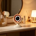 thumbnail image 5 of Rechargeable Desk Fan, Portable Mini Table Fan with LED Light and Digital Display, Stepless Speed Control USB-C Fan for Office, Bedroom, Home, Travel, 5 of 8