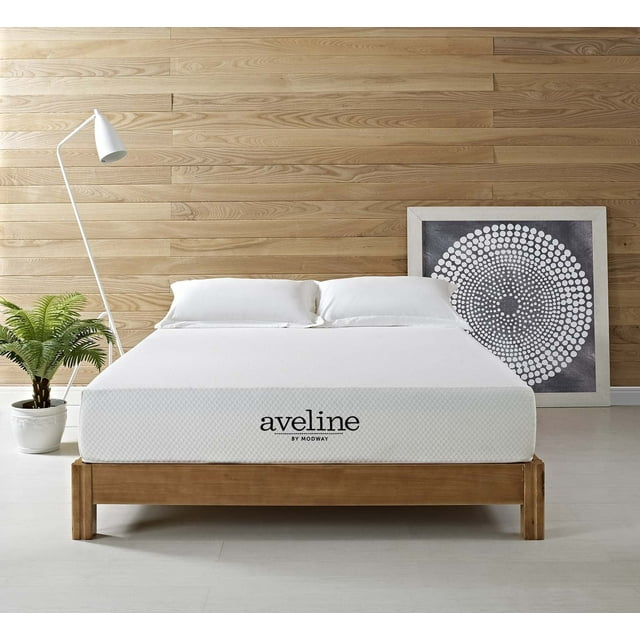 Modway Aveline Matelas California Très Grand 10 Pouces Blanc