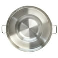 thumbnail image 4 of 23" Round Stainless Steel Concave Comal Pozo Griddle Taco Grill Fry Pan Wok Cook, 4 of 4