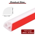 thumbnail image 2 of Moldura Flexible de Cuarto Redondo de 59 Pulgadas, Moldura Peel and Stick Flexible, Blanca, 2 of 7