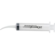 Monoject Curved Tip Irrigation Syringe 12 mL